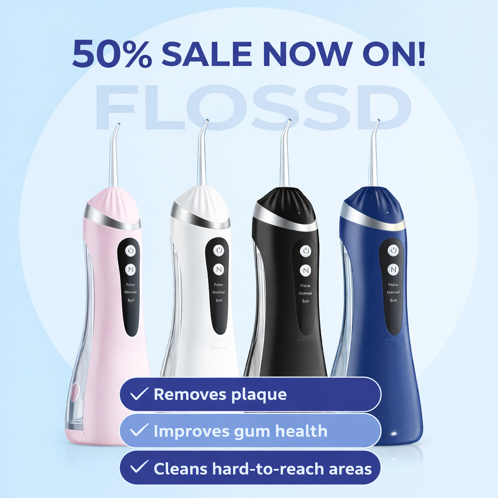 FLOSSD - Portable Waterproof Water Flosser